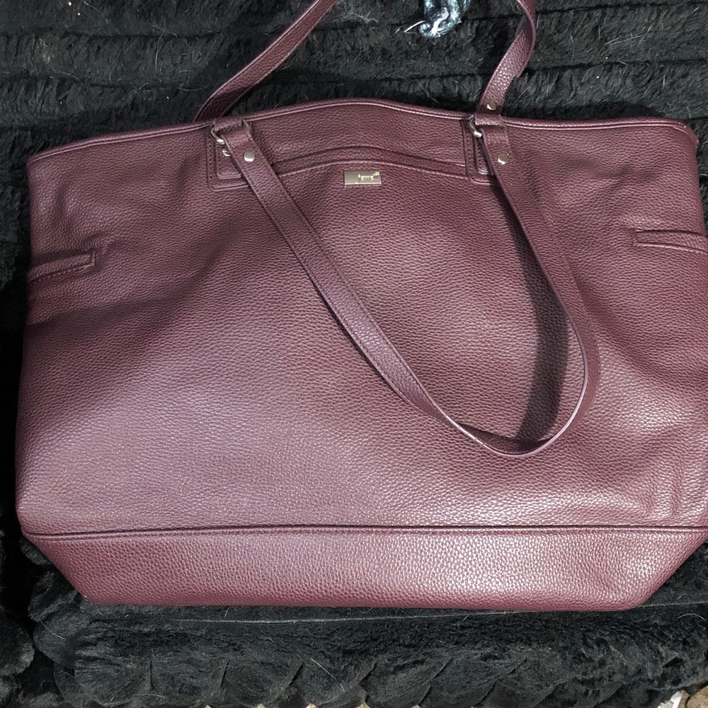 Thirty-One Burgundy Hobo Bag